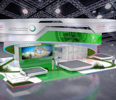 DEWA exhibition stand for WFES 2017